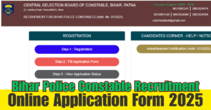 Bihar Police Constable Recruitment 2025